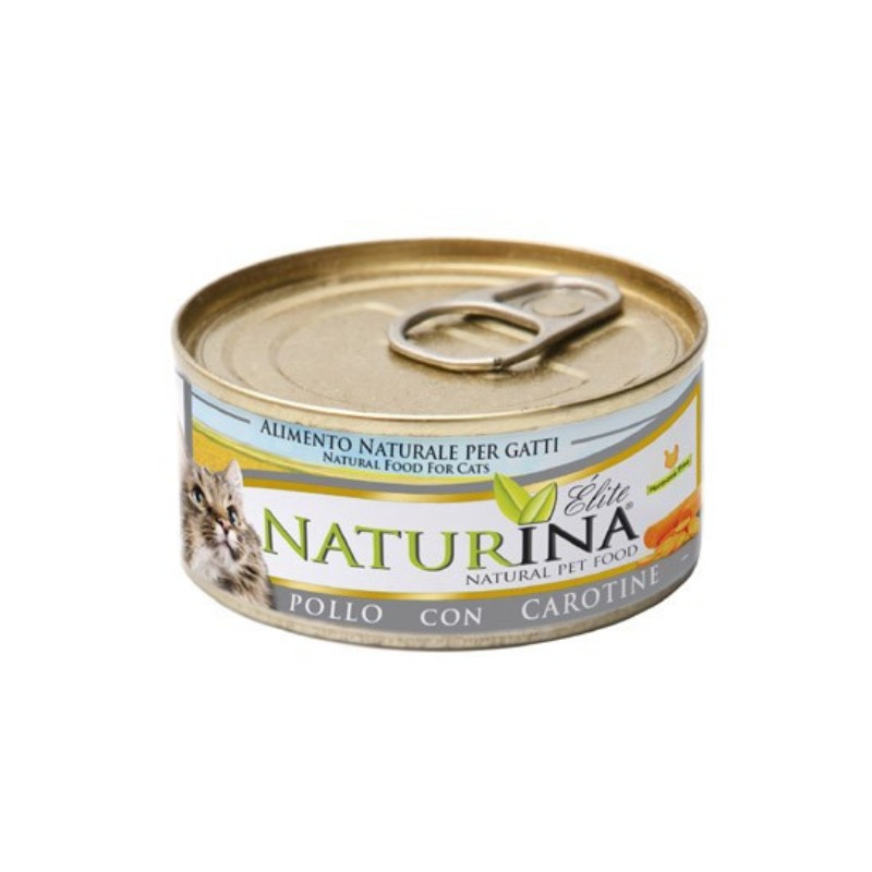 Image of Naturina Elite Filetti di pollo con Carotine per Gatti