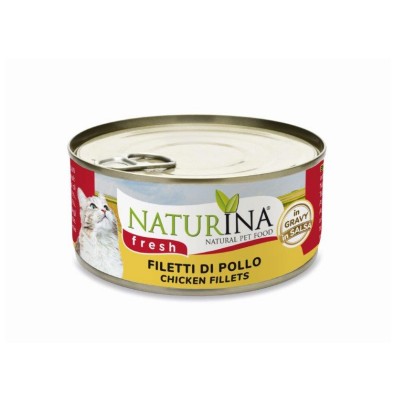 Naturina Fresh Filetti di pollo in salsa per Gatti