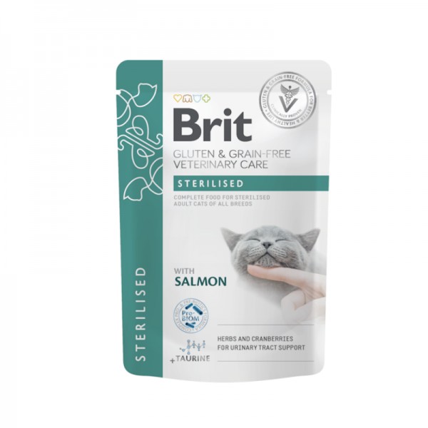 Brit Veterinary Diet Sterilised Umido per Gatti