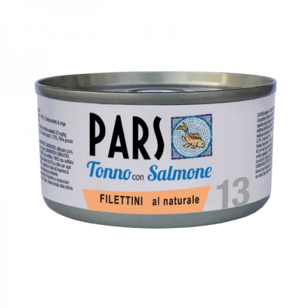 Pars Filettino Naturale Tonno con Pesce Oceanico per Cani e Gatti 85g