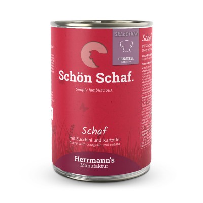 Herrmann's Selection Pecora con Zucchine e Patate per Cani
