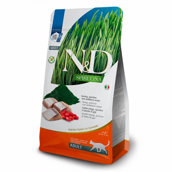 Farmina N&D Spirulina e Aringa per Gatti