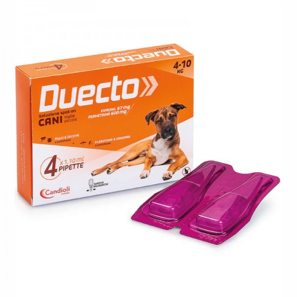 Candioli Duecto Spot On 4 a 10 Kg per Cani