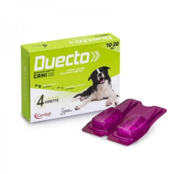 Candioli Duecto Spot On 10 a 20 Kg per Cani