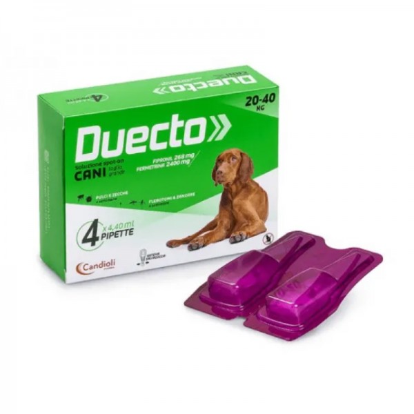 Candioli Duecto Spot On 20 a 40 Kg per Cani