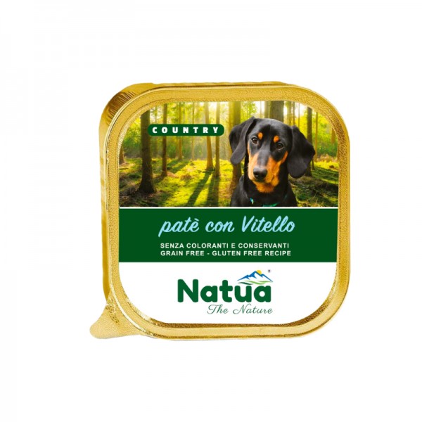 Natua Country Vitello per Cani