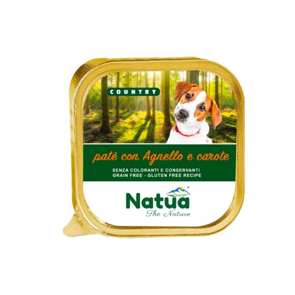 Natua Country Agnello e Carote per Cani