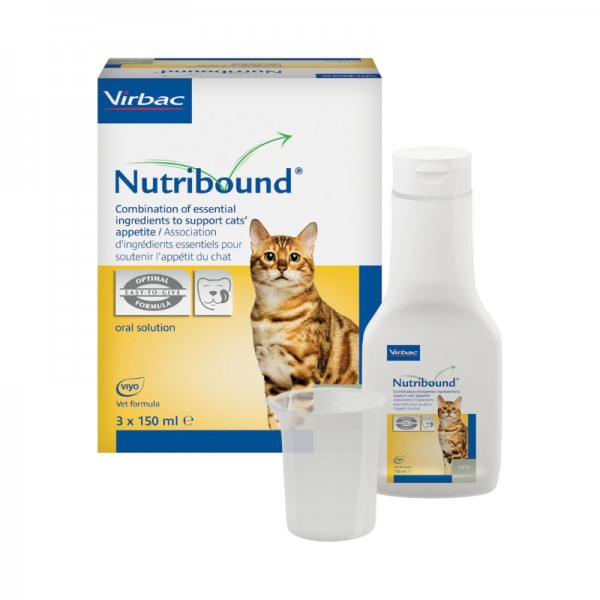 Virbac Nutribound Cat 3 Fiale 150ml