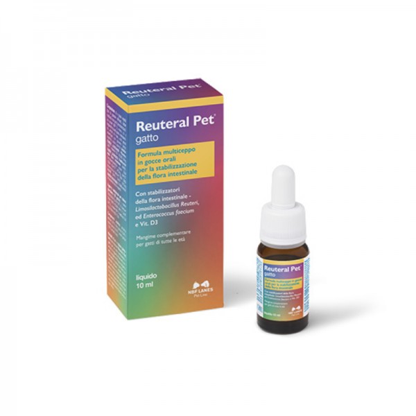 NBF Reuteral Pet 10ml in Gocce per Gatti