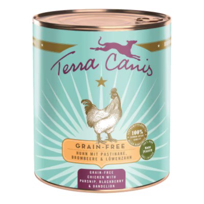 Terra Canis Pollo con Pastinaca, Mora e Dente di leone Grain-free