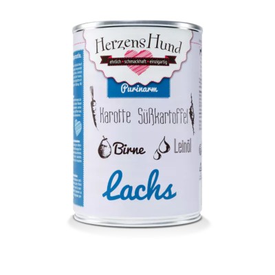 Herzens Hund con Salmone per Cani