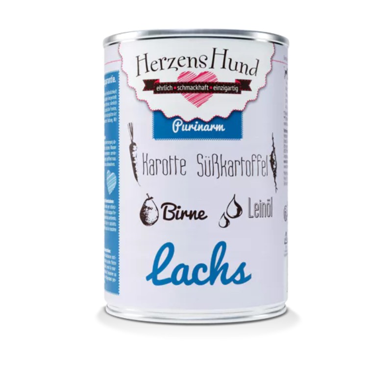 Herzens Hund con Salmone per Cani