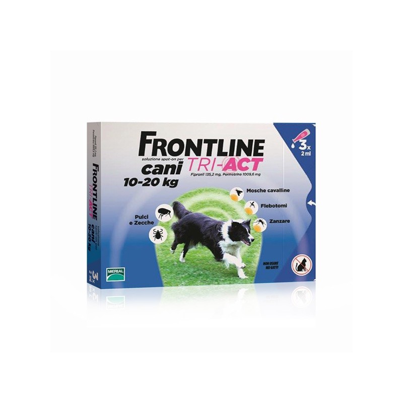Frontline Tri-Act per Cani 10-20 Kg
