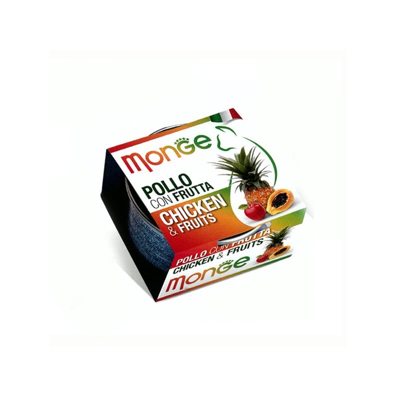 Monge Fruits Pollo e Frutta per Gatti 80gr