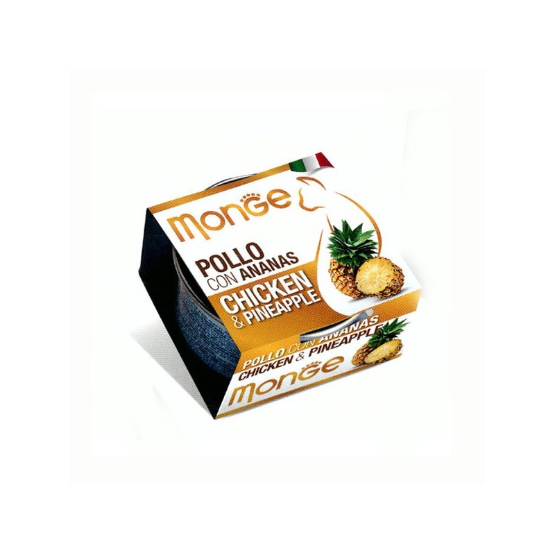 Image of Monge Fruits Pollo e Ananas per Gatti 80gr