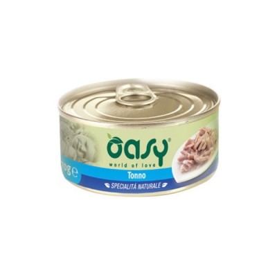 Oasy Natural Adult Tonno Umido per Gatti 70gr