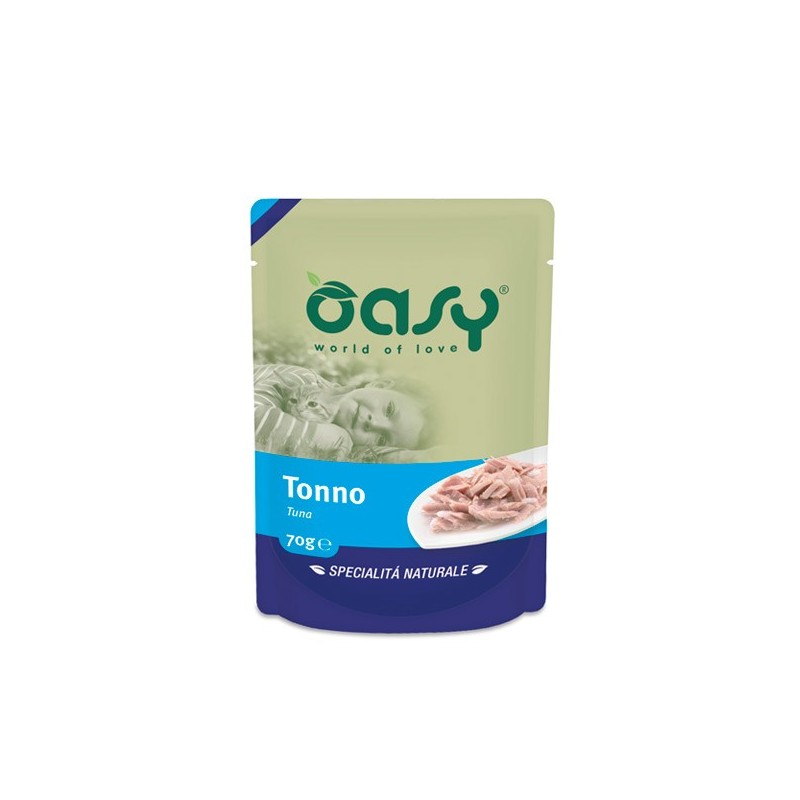 Oasy Umido Busta Tonno per Gatti 70gr
