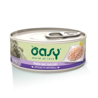 Oasy Cane Umido Pollo per Cuccioli 150g