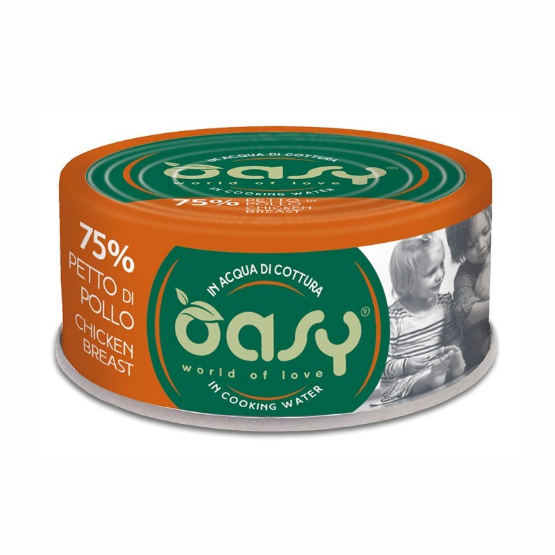 Image of Oasy More Love Petto di Pollo per Gatti 70gr