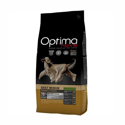 Optimanova Adult Medium Pollo e Patate Optimanova Adult Medium Pollo e Patate