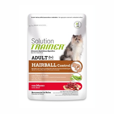 Trainer Solution Hairball al Manzo in Busta