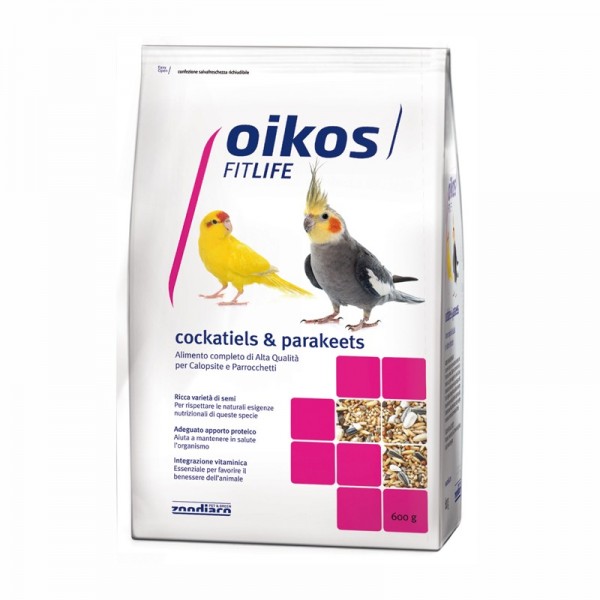 Oikos Fitlife Cockatiels & Parakeets