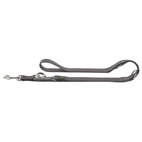 Hunter Guinzaglio Addestramento Grigio in Nylon Hunter Guinzaglio Addestramento Grigio in Nylon