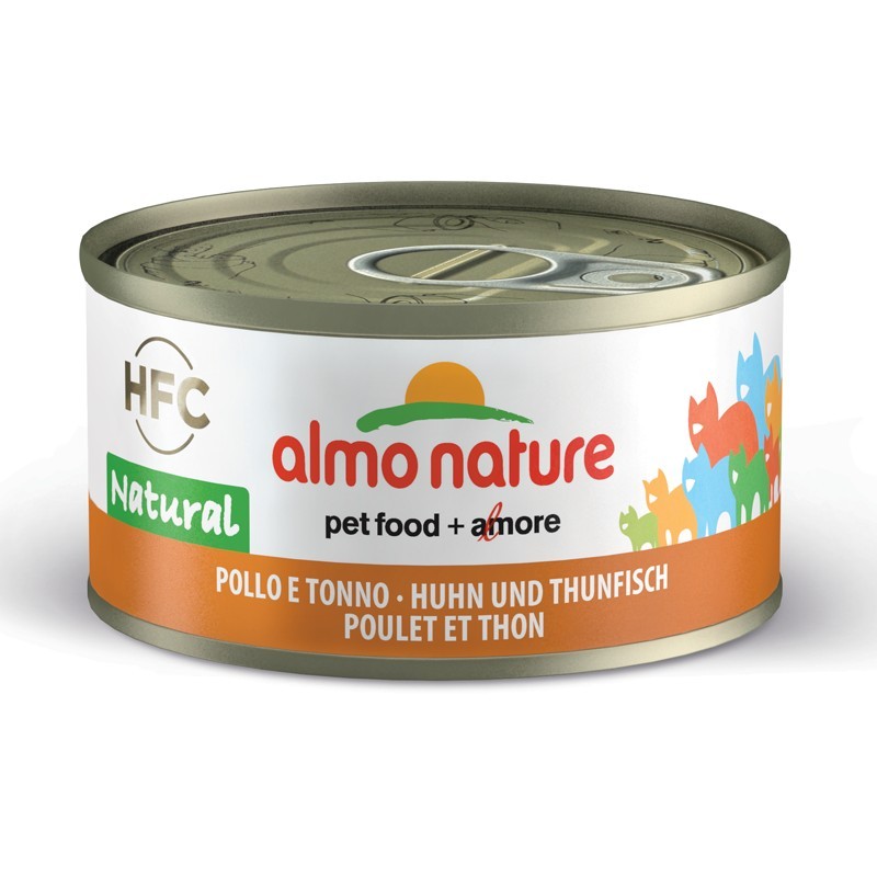 Image of Almo Nature HFC al Pollo e Tonno per Gatti 70gr