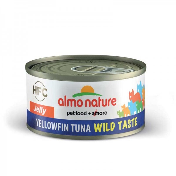 Almo Nature HFC Jelly Yellowfin Tuna per Gatti 70gr