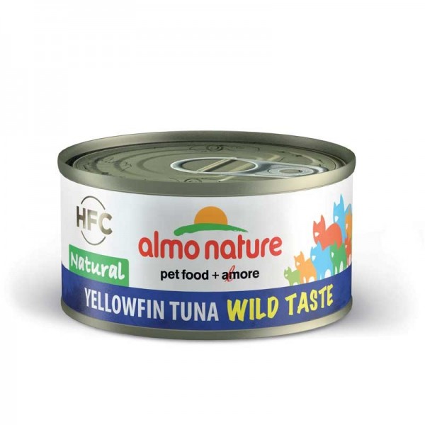 Almo Nature HFC Natural Yellowfin Tuna per Gatti 70gr