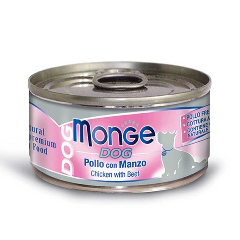 Monge Adult Pollo con Manzo per Cani 95gr