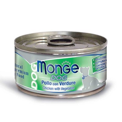 Monge Adult Pollo con Verdure 95Gr