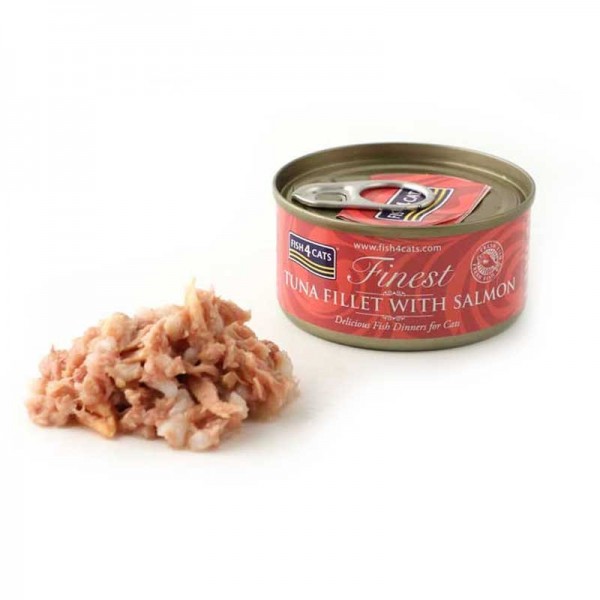 Fish4Cats Finest Tuna Fillet with Salmon