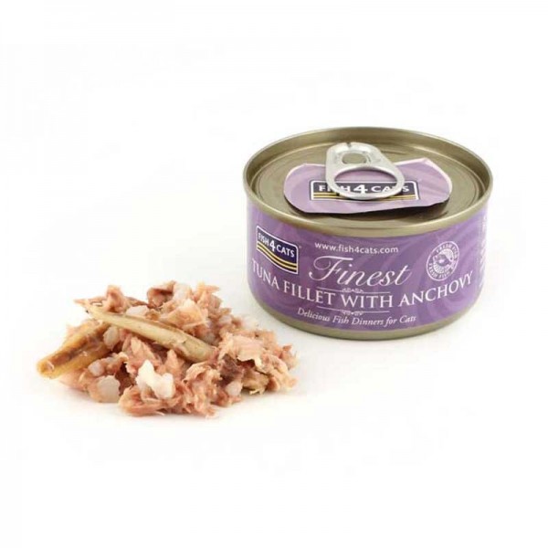 Fish4Cats Finest Tuna Fillet with Anchovy