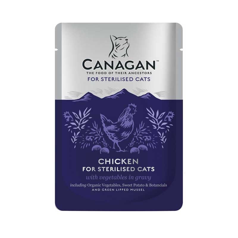 Image of Canagan Chicken for Seniors & Sterilised per Gatti 85gr