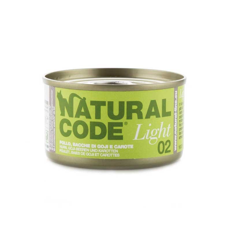 Natural Code Light Pollo, Bacche Goji e Carote