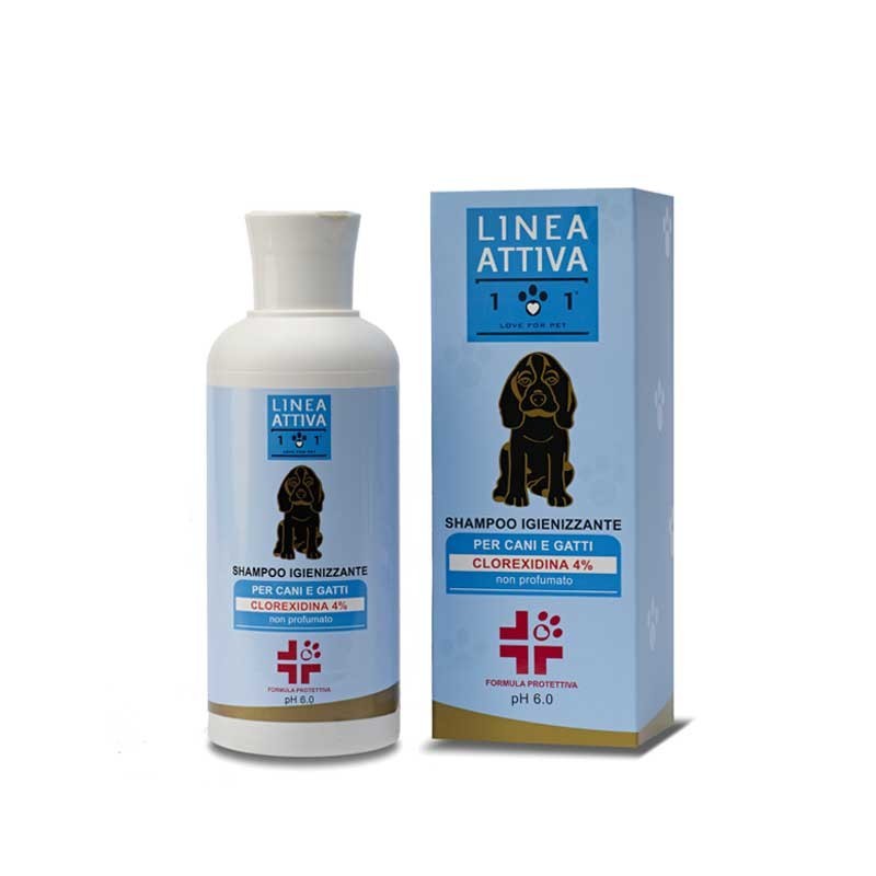 Linea 101 Shampoo Igienizzante per Cani e Gatti