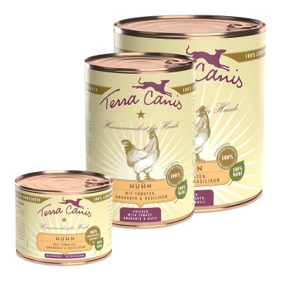 Terra Canis Pollo con Amaranto, Pomodori e Basilico per Cani