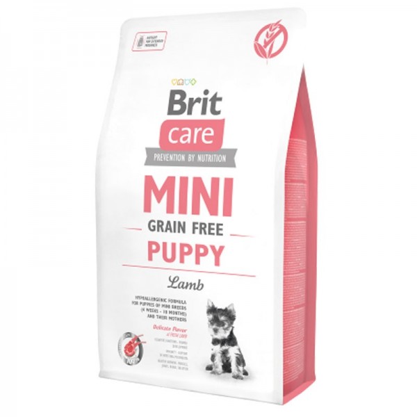 Brit Care Mini Grain Free Puppy Agnello