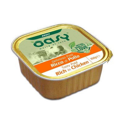 Oasy Adult Tasty Paté al Pollo Umido per Cani