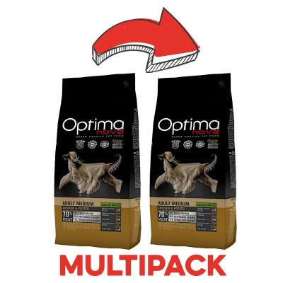 Optimanova Adult Medium Pollo e Patate Optimanova Adult Medium Pollo e Patate