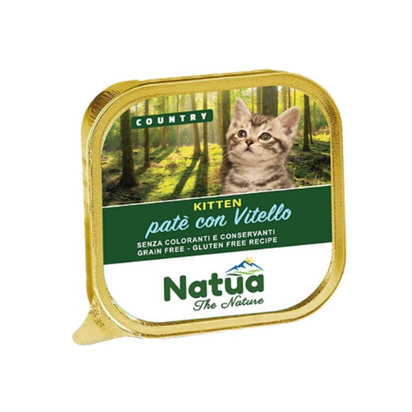 Natua Cat Country Vitello per Gattini