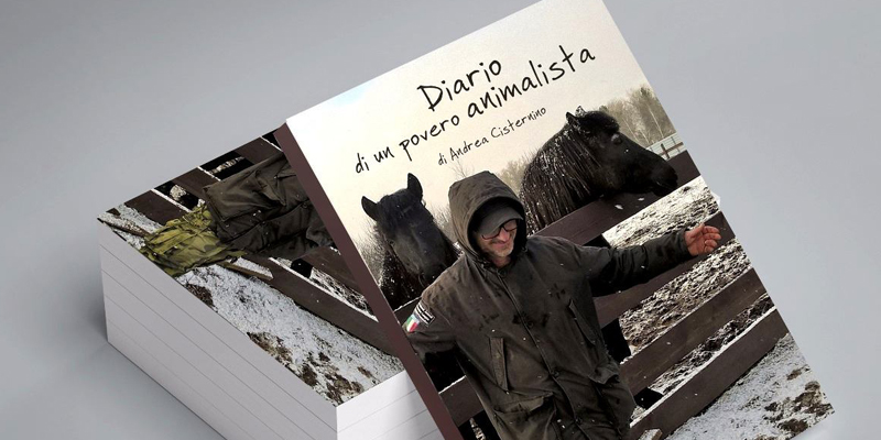 Andrea Cisternino, “Diario di un Povero Animalista” cover
